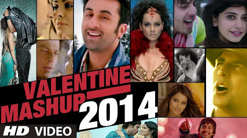 Valentine Mashup - DJ Kiran Kamath - 2014 Poster HD