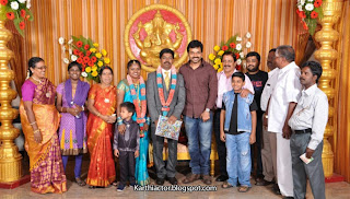 Karthi at Kumudam Chitramani Son Wedding Reception 