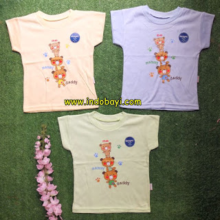 Kaos Oblong Bayi Lucu Murah ukuran S