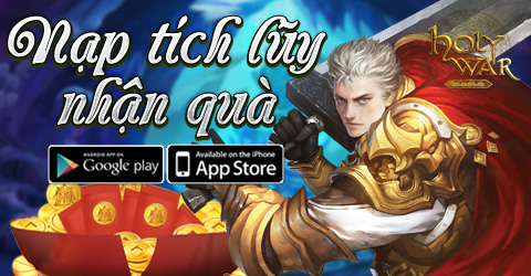 Sự kiện Đổi Thưởng Nhận Quà trong game Holy War