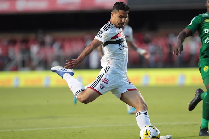 Dois meses depois, André Anderson volta a treinar com restante do elenco do São Paulo