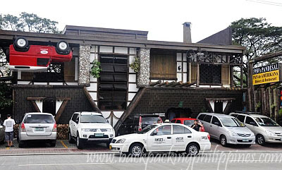 upside down house