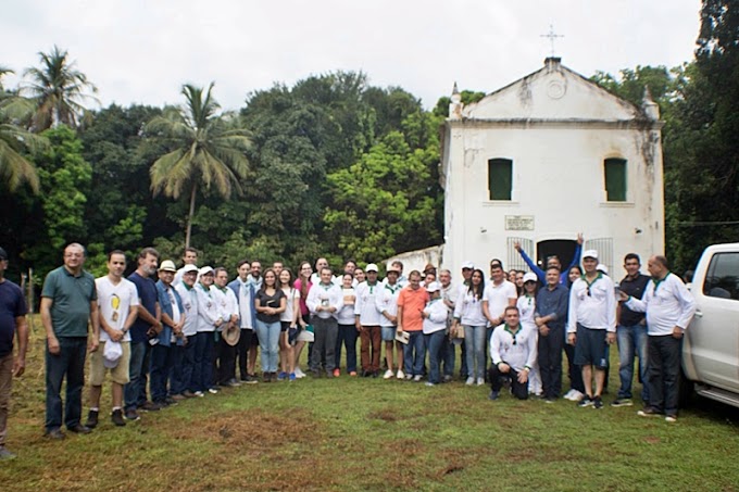 Expedição pelo Piauí visita igreja histórica em Cocal