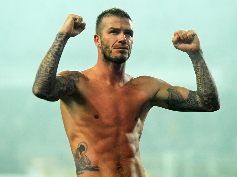 david beckham tattoos meanings. david beckham tattoos jesus.