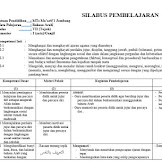 Silabus BAHASA ARAB MTs Kurikulum 2013