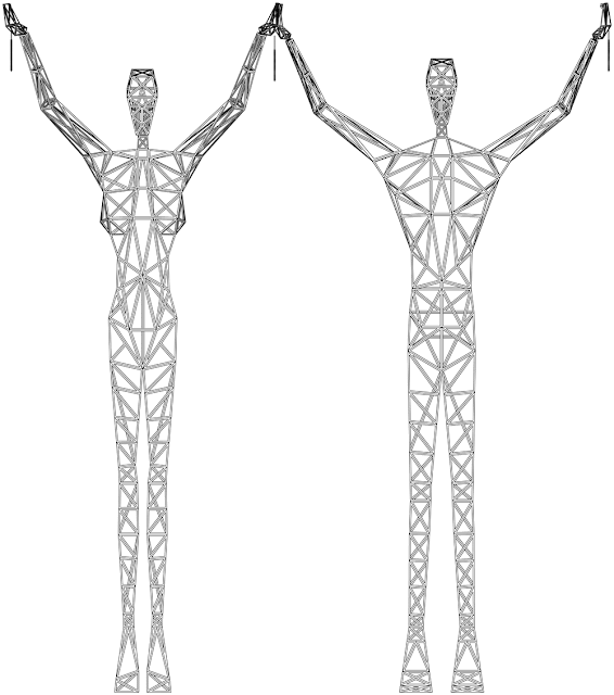 Another illustration of two pylons