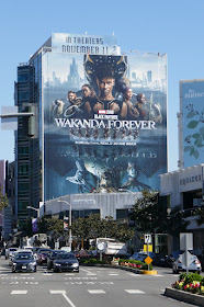 Black Panther Wakanda Forever billboard
