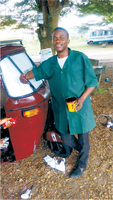 Akwa Ibom son designs solar powered tricycle as his final year project