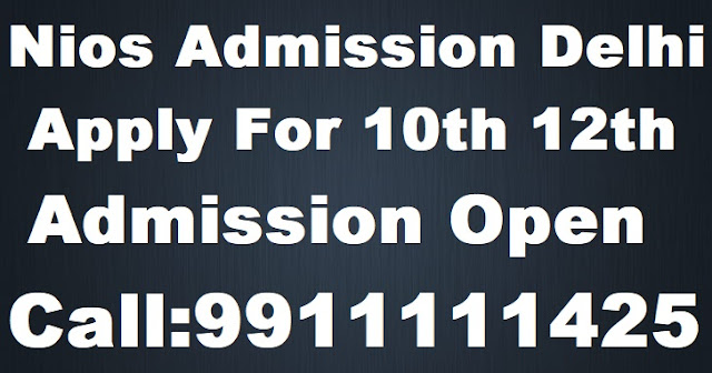 "nios-Admission-delhi"