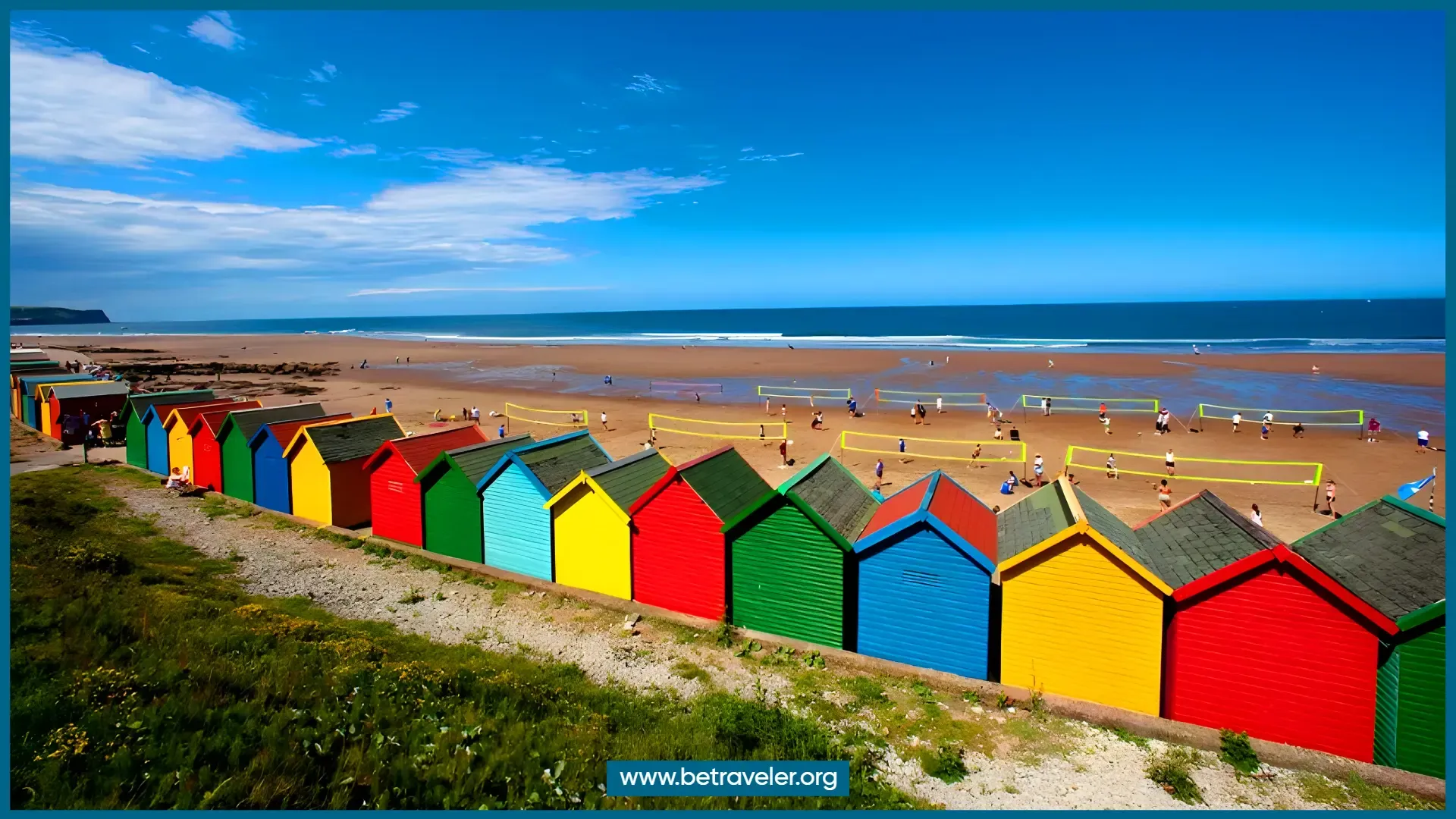 whitby beach huts