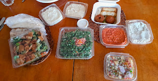 Lebanese takeaway food via Foody, Cyprus