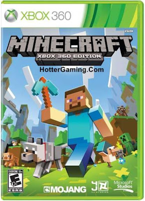 Free Download Minecraft Xbox 360 Game Cover Photo