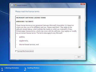 Cara install windows7 dengan mudah