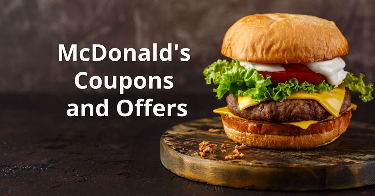 Mcdonald's Canada Coupons and Offers in January 2024 Canadian Coupons