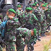 12 SSK TNI-AD DIGESER KE PUNCAK JAYA 