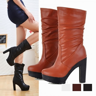 Calf length Boots for women