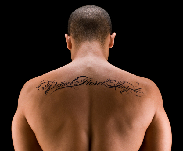 tattoos lettering designs for men