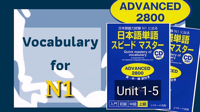 JLPT N1 Vocabulary PDF