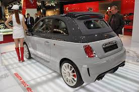 Fiat 500C Abarth Esseesse model year 2011 from the inside