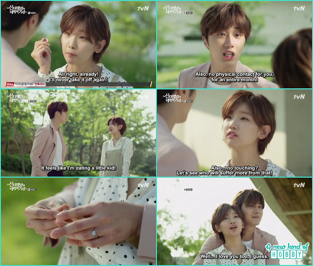  ji won & Ha Won cute fight over the couple ring in sky house  - Cinderella and Four Knights - Episode 16 Finale - Review (Eng Sub)