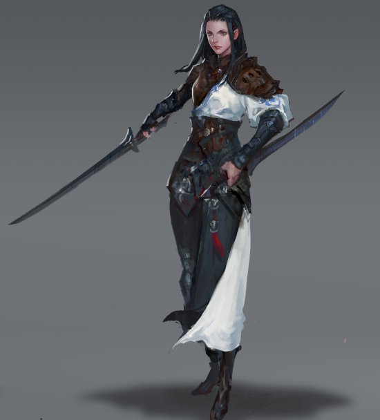 Ting Xu artstation arte ilustrações fantasia medieval sombria games