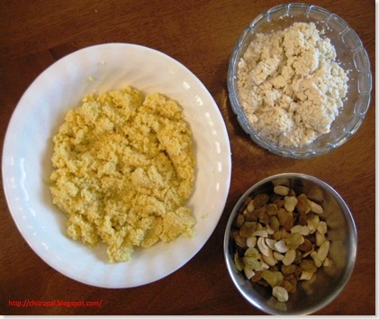 Chitra Pal Moong Daal Halwa Ingredients