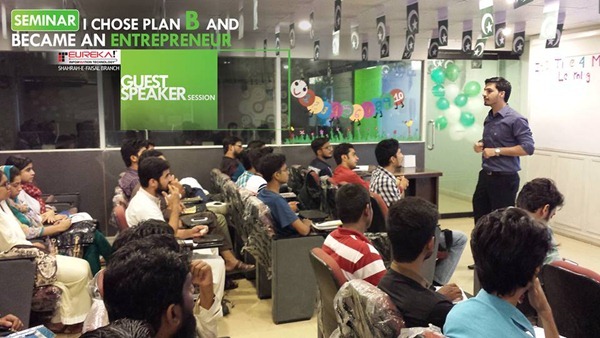 Eureka Pakistan Seminar on Entrepreneurship by Mohammad Mustafa Ahmedzai
