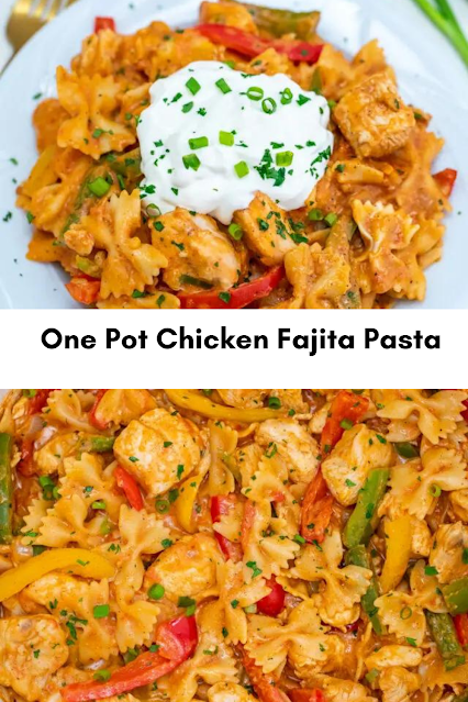 One Pot Chicken Fajita Pasta