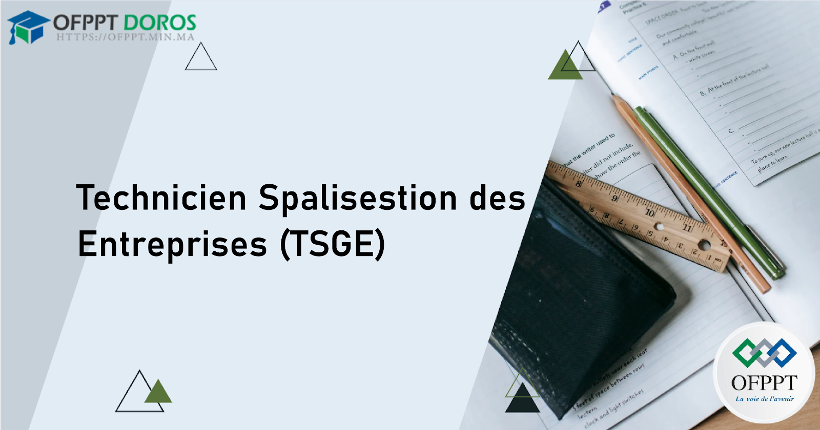 Technicien Spécialisé en Gestion des Entreprises (TSGE)