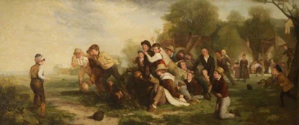 Football Game karya Thomas Webster