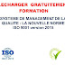 TELECHARGER GRATUITEMENT FORMATION : " SYSTÈME DE MANAGEMENT DE LA QUALITÉ : LA NOUVELLE NORME ISO 9001 version 2015 "