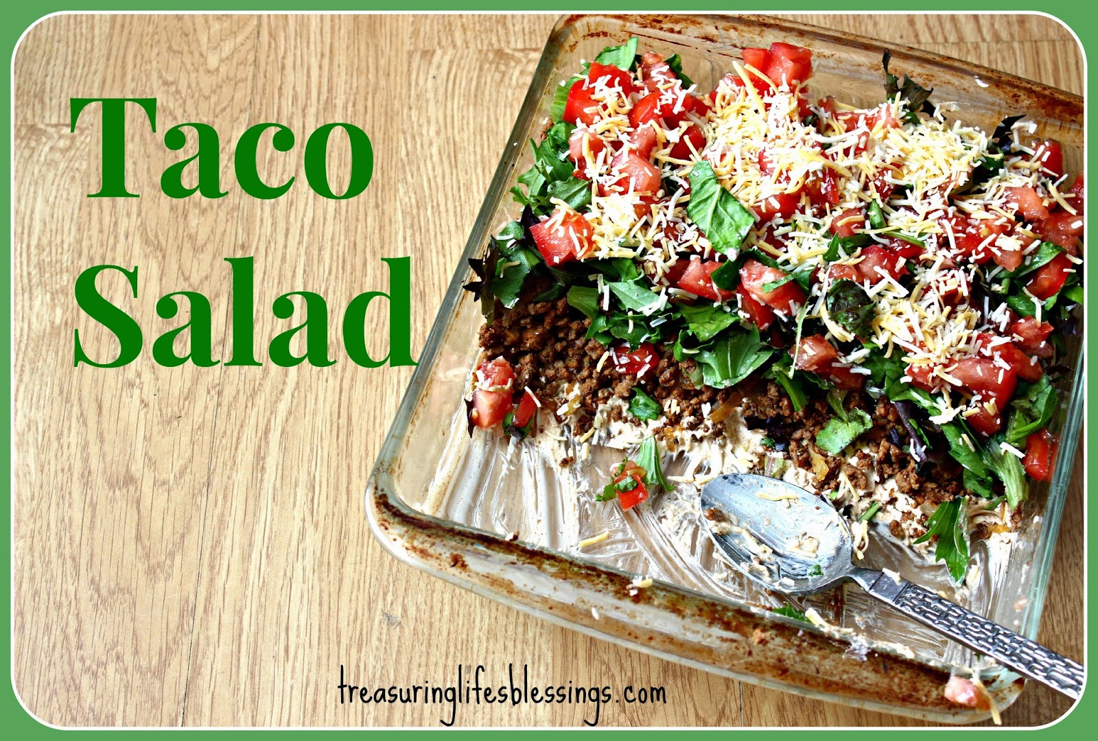 Taco Salad, Recipe, Gluten Free