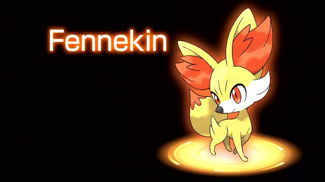 pokemon x/y fennekin fire