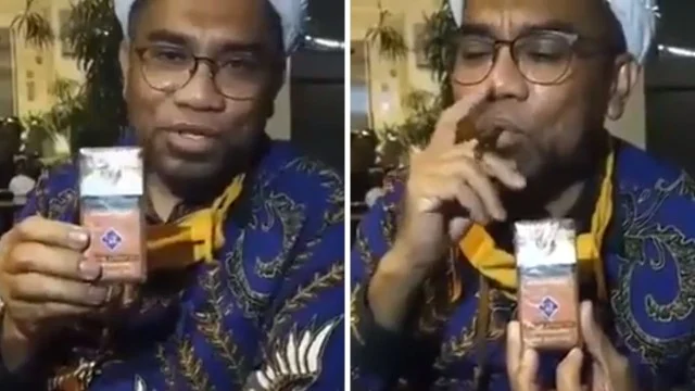 Beredar Video Ngabalin Promosi Rokok: Racikan Anak Negeri Dari Ponpes Shiddiqiyyah Jombang, Enak!