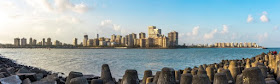 The Mumbai Skyline and its beautiful coastline