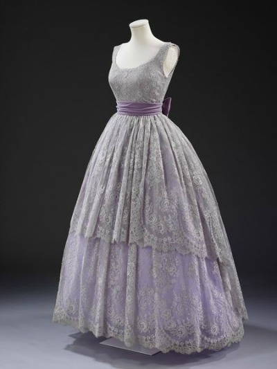 Evening dress, by Sir Norman Hartnell, 1963. Silk tulle, silk, bugle beads,  crystals. Worn by H.M. Queen Elizabeth… | Royal dresses, Norman hartnell,  Royal clothing