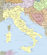 Mapa de Italia Ciudades (mapa de italia)