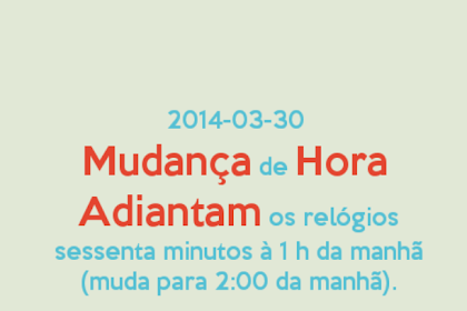 Mudanca De Hora - Hora muda na madrugada de domingo - Rádio Miróbriga - A hora de inverno vai começar este domingo, dia 28 de outubro, devendo os relógios em portugal a mudança ocorre mais cedo na região autónoma dos açores, onde, à uma hora da madrugada de.