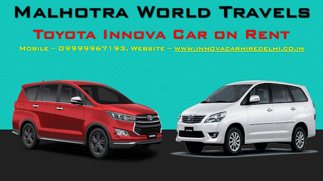 Innova car hire in Delhi