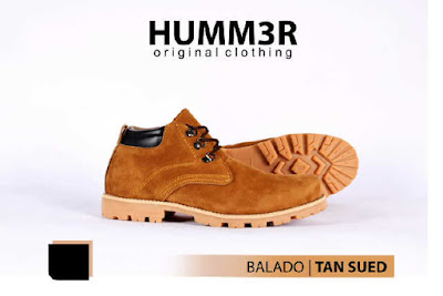 Sepatu Semi Boots Pria, Sepatu Semi Boots Pria Hummer