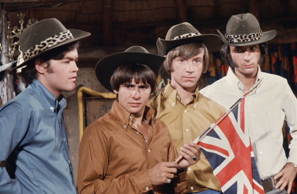 The Monkees with Davy Jones second from left in 1967