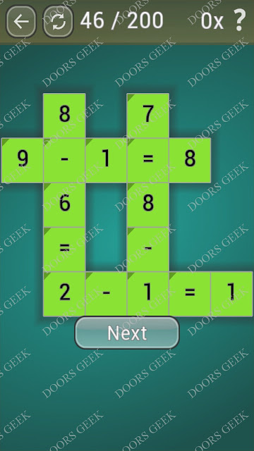 Math Games [Beginner] Level 46 answers, cheats, solution, walkthrough for android