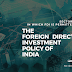 The Foreign Direct Investment Policy of India