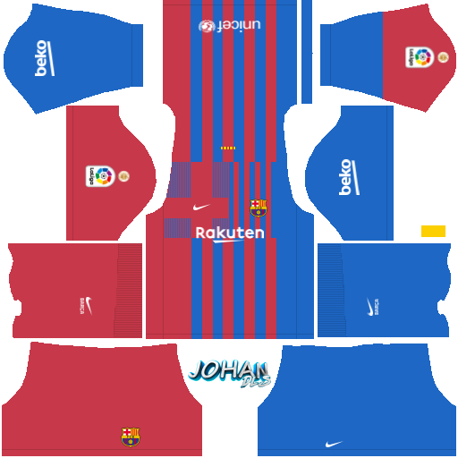  Kits  Para Dream League Soccer DLS KITS  BARCELONA 2022 