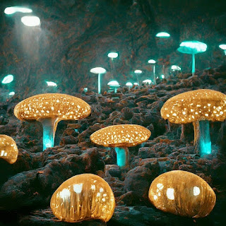 Subterranean Mushroom Farm