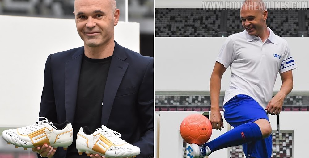 Andres Iniesta Launches Football Brand - Footy Headlines