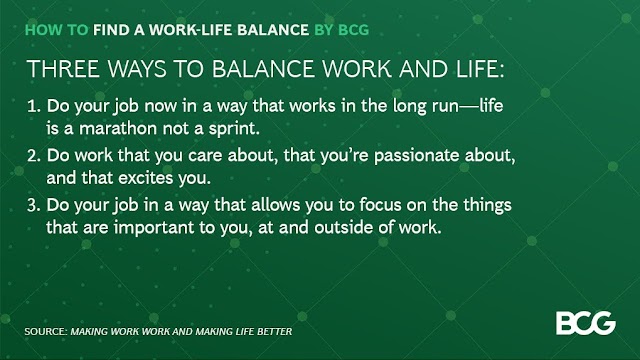 3 ways to balance work and life