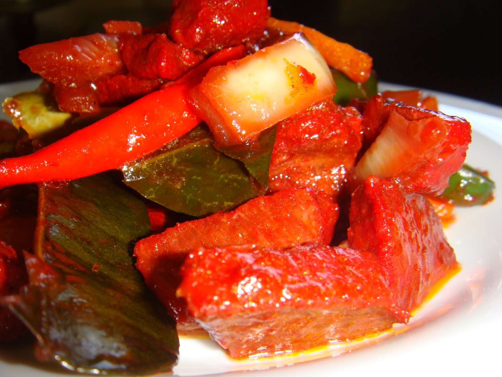 JINTAN MANIS: DAGING MASAK MERAH