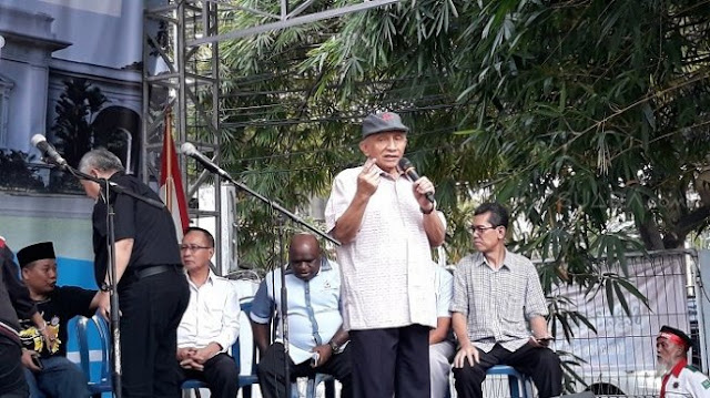 Amien Rais: Bedil, Tank, dan Panser Tak akan Pengaruhi Kekuatan Kita