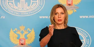 Russian Foreign Ministry Spokeswoman Maria Zakharova